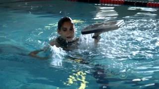 Daniela Ruah Goes Swimming On NICS LA [upl. by Supat]