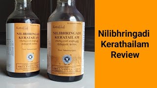 Nilibhringadi Kerathailam for double your hair growth My favorite hair oil  kottakkal haircare [upl. by Kcirdahs]