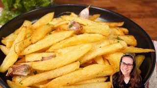 BATATA FRITA DE PANELA DE PRESSÃO A MELHOR BATATA FRITA QUE EU JÁ COMI [upl. by Brandise27]