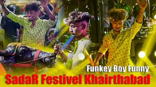 Funkey Boy Funny  Sadar Festivel Vlog  Funkey Boy Funny  Khairthabad Sadar Festivel Vlog [upl. by Leina]