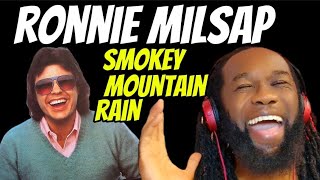 RONNIE MILSAP Smoky mountain rain REACTION  This man really is incredible First time hearing [upl. by Ahsinit]