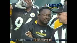 2008 Week 3  Pittsburgh Steelers at Philadelphia Eagles  1st Half [upl. by Drice360]