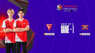 Game  1 Falcon Esports vs Fnatic ONIC PH  Snapdragon Pro Series [upl. by Anneiv]