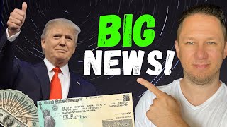 FINALLY VERY GOOD ANNOUNCEMENT from Trump Second Stimulus Check Update [upl. by Nohsreg136]