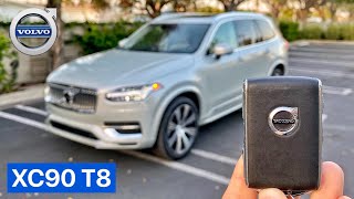 The 2020 Volvo XC90 T8 Inscription is a CleanCut PlugIn 3Row SUV InDepth Review [upl. by Nylrehs]