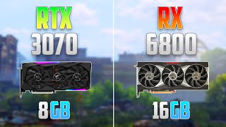 RX 6800 vs RTX 3070  Shocking Results [upl. by Limber]