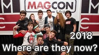 Magcon Boys where are they now 2018  WHYDONTZACH [upl. by Euqcaj]