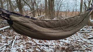 Onewind Hammock Underquilt and Blanket 4 season Combo Review [upl. by Lewiss]