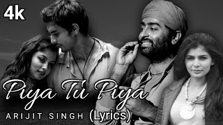 Arijit Singh Piya Tu Piya Lyrics Movie Dongri Ka Raja Gashmeer Mahajani Reech Label Tseries [upl. by Aznerol841]