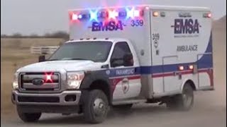 EMSA unit 359 responding Priority [upl. by Redep470]