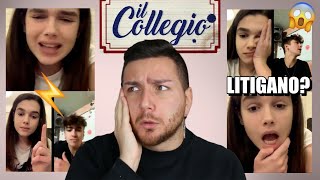 COLLEGIO  DISSING TRA EX COLLEGIALI IN DIRETTA INSTAGRAM MARIA SOFIA FEDERICO REBECCA PARZIALE [upl. by Leicam]