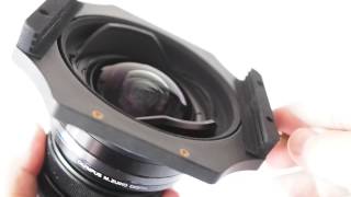 Adapter  Olympus MZuiko 714 mm  Lee filter holder demo [upl. by Gregoire84]