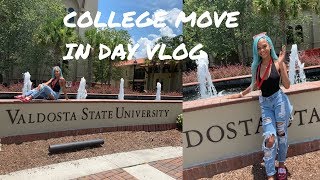 COLLEGE MOVE IN VLOG 2019  Freshman Dorm  Valdosta State 23 [upl. by Eolhc]