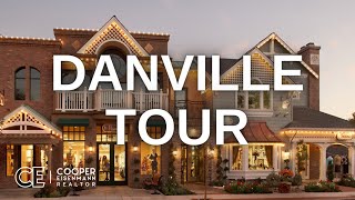 DANVILLE CA city tour  Drive through Danville CA [upl. by Shaylyn782]