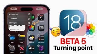 iOS 18 Beta 5  BEST Update Yet [upl. by Scammon35]