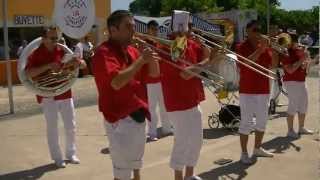 Los Tchaopinos au Festival des Bandas de Sauvian 2012 quotGuk Euskarazquot [upl. by Leora538]