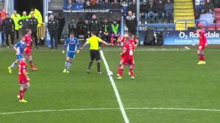 Rochdale 00 Oldham Athletic October 24th 2015 Highlights [upl. by Mckeon]