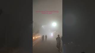 Foggy day feels😍🤗 viral reels winter foggy foggydays trending happymood shorts shortvideo [upl. by Lelah]