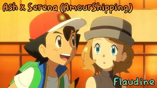 Pokémon  Ash x Serena Amourshipping  AMV  Big Sky Elegy  National Sweetheart [upl. by Drahsir235]