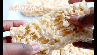 CRISPY amp GOOEY RICE KRISPIE TREATS  KINGCOOKSCOM [upl. by Havens]