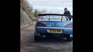 peugeot 406 coupe 3L v6 exhaust modified [upl. by Harrison914]