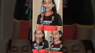 RCB Theme Song Cover  Keertana Sesh rcb ipl ipl2021 viratkohli abd abdevilliers bangalore [upl. by Ailekahs]