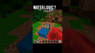 Mincraft waterlogic  minecraft trending viralvideo respect [upl. by Aserehtairam]