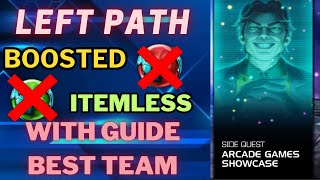 Alliance War Showcase  Left Path Itemless Boosted With Best Team  Arcade Games Showcase  Warpath [upl. by Marius144]