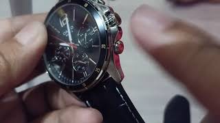 HOW TO SET CASIO CHRONOGRAPH MTP1374 [upl. by Adamski]