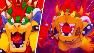 Mario amp Luigi Brothership  Todas las Batallas contra Bowser Full Bowser Boss Fight [upl. by Salta288]