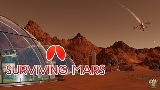 Establishing Shuttles on Surviving Mars Gameplay [upl. by Vitalis]