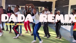 YoungJohn ft Davido  Dada remix  theeunicdanceacademy  davido youngjonn dance academy [upl. by Adnilreb]