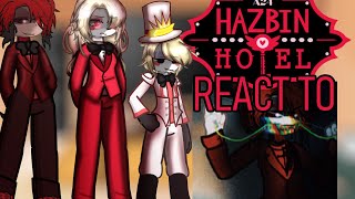 Hazbin Hotel react to Alastor  FW  Angst [upl. by Kwarteng]