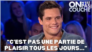 Florent Manaudou naime pas être dans leau  😯  On nest pas couché 6 septembre 2014 ONPC [upl. by Amilas]