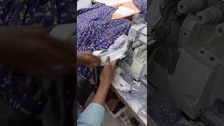 belt join on overlock machine video industrialoverlocksewingmachine sewingmachine factory [upl. by Nnadroj491]