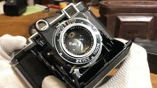 ZEISS IKON Super Ikonta 53216 [upl. by Ahsekim703]