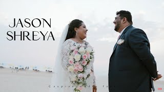 JASONSHREYA  LATEST GOAN WEDDING VIDEO  CASPIAN WEDDING [upl. by Airetnuhs]