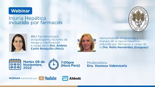 Webinar  Injuria Hepática Inducia por Fármacos [upl. by Erastus]