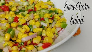 Sweet corn salad recipe  Healthy amp Tasty Corn Salad  Weight loss Recipe By Chatkhare dar khane [upl. by Yecram]