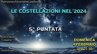 LE COSTELLAZIONI NEL 2024  5° BILANCIALEONESAGITTARIO [upl. by Eirtemed569]