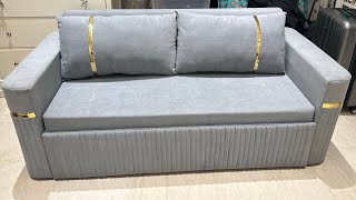 sofa SOFA COME BED  3 FOLD  NEW DESIGN  MY NO 9920859681 [upl. by Smallman]