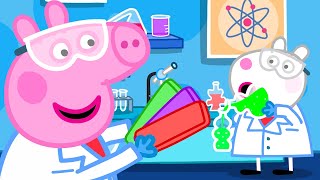 Peppa The Scientist  Peppa Pig Tales Full Episodes [upl. by Niatsirt675]