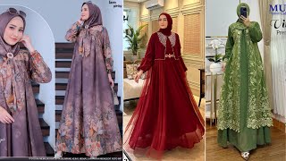 SPESIAL MODEL BAJU GAMIS SET HIJAB HARI RAYA LEBARAN IDUL FITRI 2024 DAN KONDANGAN TANAH ABANG [upl. by Resaec]