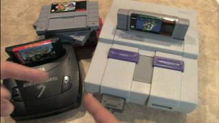 Classic Game Room  SUPER NINTENDO console review [upl. by Serilda]