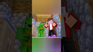 JJ is a wanted man Minecraft Animotion game minecraft shorts [upl. by Eleanore]