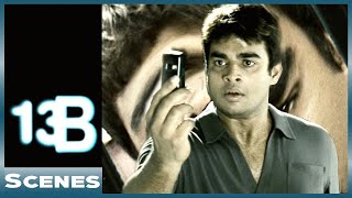 Madhavan Feels The Supernaturals Presence  13 B Movie Scenes  Madhavan  Neetu Chandra [upl. by Annaear]