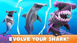 Hungry Shark Evolution  Look first  then install mobilegame gameplay games [upl. by Senga]