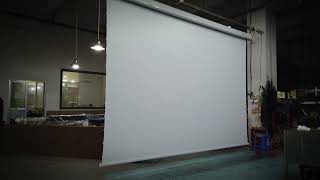 SCREENPRO Motorized 200 Inch Projector Screen  Full Screen Projection Screen [upl. by Fredel552]