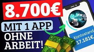 🚨BEWEIS Diese APP zahlt dir 8700€ IM SCHLAF Online Geld verdienen  Trendjumper Update [upl. by Albina]