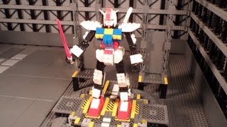 Mega Bloks RX782 Gundam Review BFS04244 [upl. by Oralie]